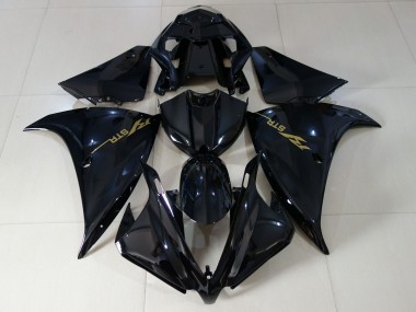 Aftermarket 2013-2014 Gloss Black Yamaha R1 Motorcycle Fairing