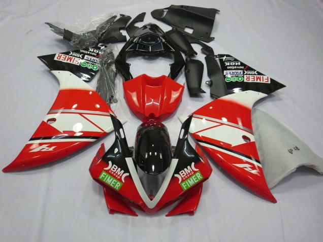 Aftermarket 2013-2014 Red White Yamalube Yamaha R1 Motorcycle Fairing