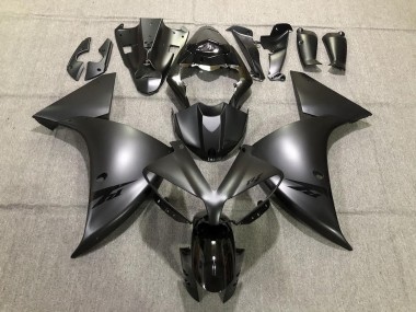 Aftermarket 2013-2014 Total Black Yamaha R1 Motorcycle Fairing