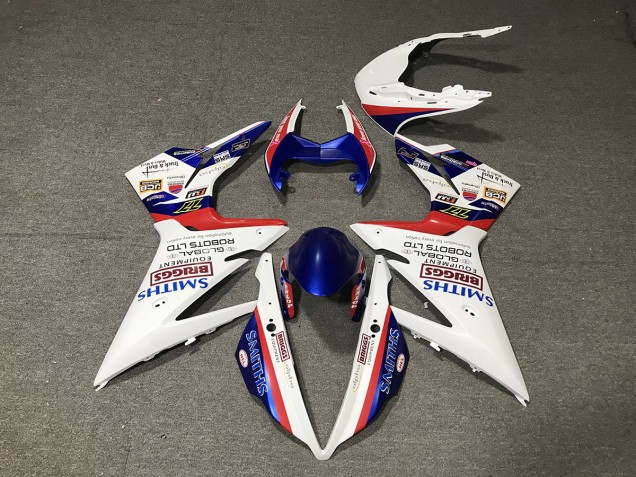 Aftermarket 2013-2016 Gloss White Triumph Daytona 675 Motorcycle Fairing