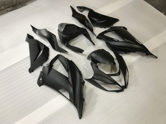 Aftermarket 2013-2018 Matte Black Kawasaki ZX6R Motorcycle Fairing