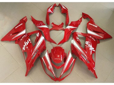 Aftermarket 2013-2018 Red Ninja Kawasaki ZX6R Motorcycle Fairing