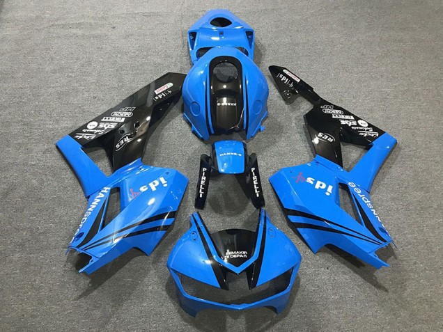 Aftermarket 2013-2020 Gloss Blue & Honda CBR600RR Motorcycle Fairing