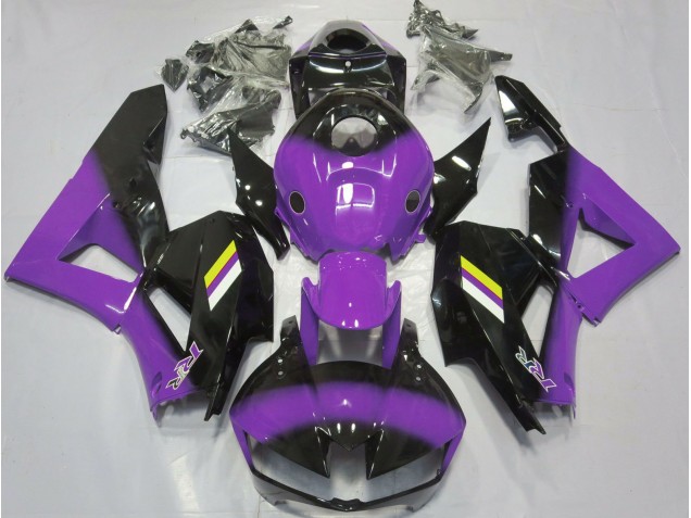 Aftermarket 2013-2020 Gloss Purple and Black Fade Honda CBR600RR Motorcycle Fairing Aftermarket 2013-2020 Gloss Purple and Black Fade Honda CBR600RR Motorcycle Fairing