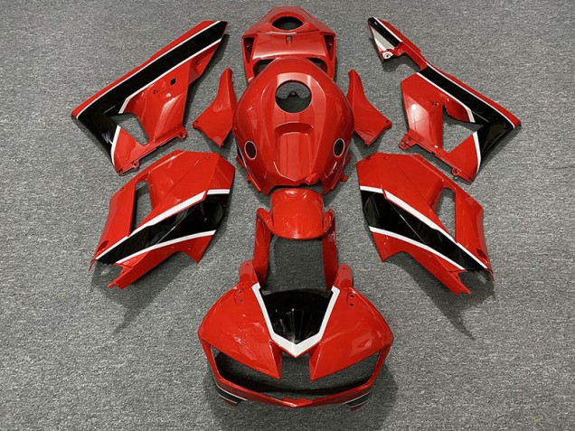 Aftermarket 2013-2020 Gloss Red Black and White Honda CBR600RR Motorcycle Fairing Aftermarket 2013-2020 Gloss Red Black and White Honda CBR600RR Motorcycle Fairing