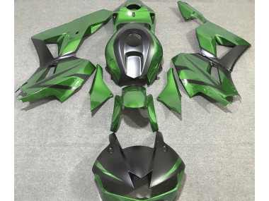 Aftermarket 2013-2020 Lizard Green and Matte Black Honda CBR600RR Motorcycle Fairing