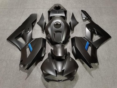 Aftermarket 2013-2020 Matte Black & Light Blue Honda CBR600RR Motorcycle Fairing