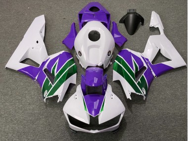 Aftermarket 2013-2020 Purple and Green Gloss Honda CBR600RR Motorcycle Fairing