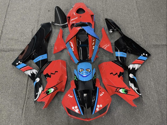 Aftermarket 2013-2020 Red Shark Honda CBR600RR Motorcycle Fairing Aftermarket 2013-2020 Red Shark Honda CBR600RR Motorcycle Fairing