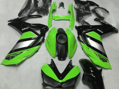 Aftermarket 2015-2018 Bright Green Yamalube Yamaha R3 Motorcycle Fairing