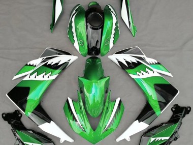 Aftermarket 2015-2018 Green Shark Yamaha R3 Motorcycle Fairing