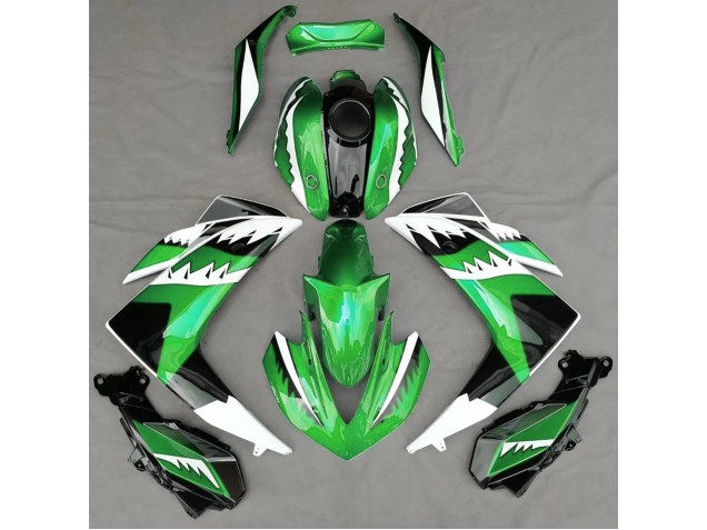 Aftermarket 2015-2018 Green Shark Yamaha R3 Motorcycle Fairing Aftermarket 2015-2018 Green Shark Yamaha R3 Motorcycle Fairing