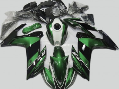 Aftermarket 2015-2018 Green and Gloss Black Yamaha R3 Motorcycle Fairing