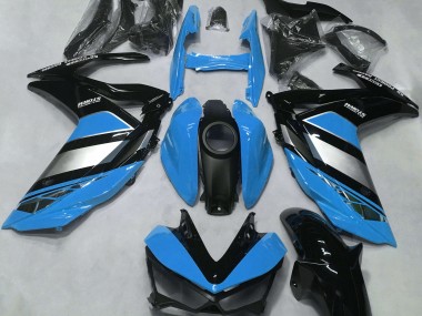 Aftermarket 2015-2018 Light Blue Yamalube Yamaha R3 Motorcycle Fairing