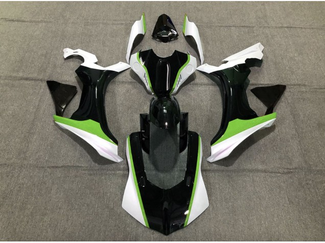 Aftermarket 2015-2019 Green Black and White Yamaha R1 Motorcycle Fairing Aftermarket 2015-2019 Green Black and White Yamaha R1 Motorcycle Fairing