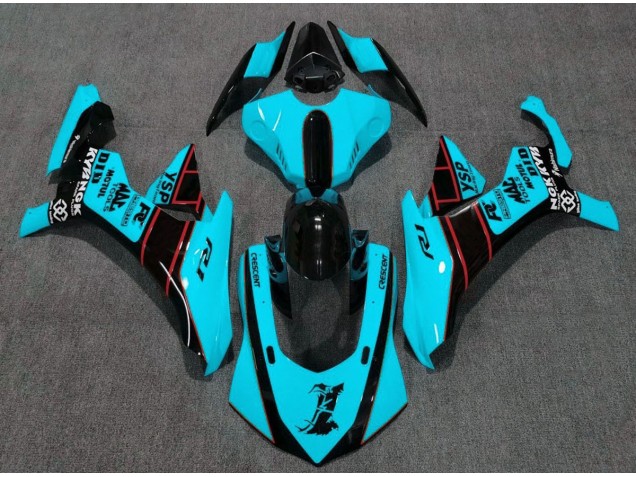 Aftermarket 2015-2019 Light Blue Yamaha R1 Motorcycle Fairing Aftermarket 2015-2019 Light Blue Yamaha R1 Motorcycle Fairing