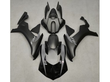 Aftermarket 2015-2019 Matte Black & Gray Yamaha R1 Motorcycle Fairing