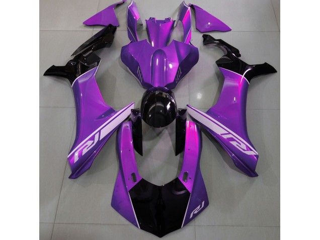 Aftermarket 2015-2019 Mood Purple and Black Yamaha R1 Motorcycle Fairing Aftermarket 2015-2019 Mood Purple and Black Yamaha R1 Motorcycle Fairing