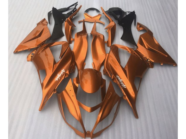 Aftermarket 2016-2019 Candy Orange Gloss Kawasaki ZX10R Motorcycle Fairing Aftermarket 2016-2019 Candy Orange Gloss Kawasaki ZX10R Motorcycle Fairing