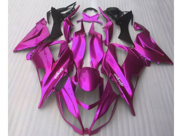 Aftermarket 2016-2019 Candy Pink Gloss Kawasaki ZX10R Motorcycle Fairing Aftermarket 2016-2019 Candy Pink Gloss Kawasaki ZX10R Motorcycle Fairing