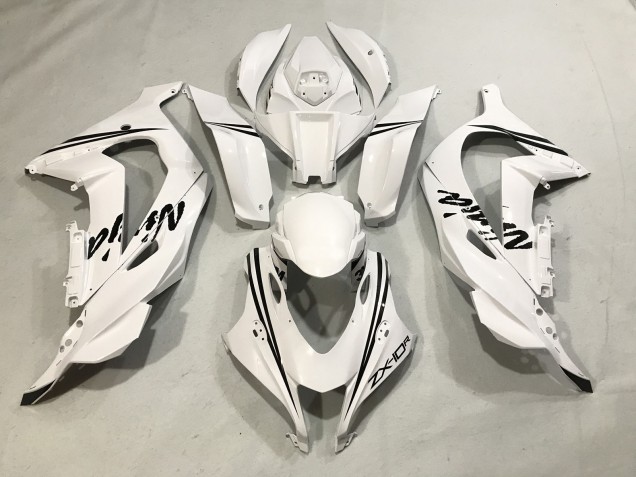 Aftermarket 2016-2019 White Ninja Kawasaki ZX10R Motorcycle Fairing Aftermarket 2016-2019 White Ninja Kawasaki ZX10R Motorcycle Fairing