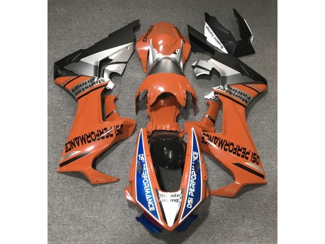 Aftermarket 2017-2019 Gloss Orange & Blue Honda CBR1000RR Motorcycle Fairing Aftermarket 2017-2019 Gloss Orange & Blue Honda CBR1000RR Motorcycle Fairing