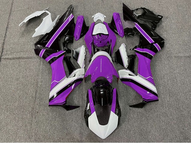 Aftermarket 2017-2019 Gloss Purple White and Black Honda CBR1000RR Motorcycle Fairing Aftermarket 2017-2019 Gloss Purple White and Black Honda CBR1000RR Motorcycle Fairing