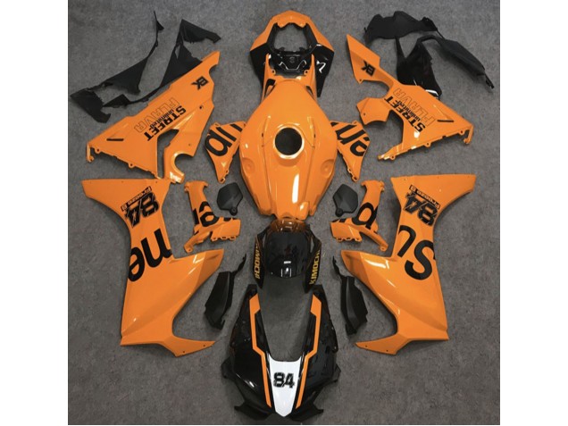 Aftermarket 2017-2019 Orange Street Flava Honda CBR1000RR Motorcycle Fairing Aftermarket 2017-2019 Orange Street Flava Honda CBR1000RR Motorcycle Fairing