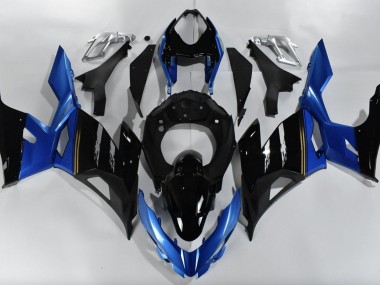 Aftermarket 2018-2020 Blue and Black Kawasaki Ninja 400 Motorcycle Fairing