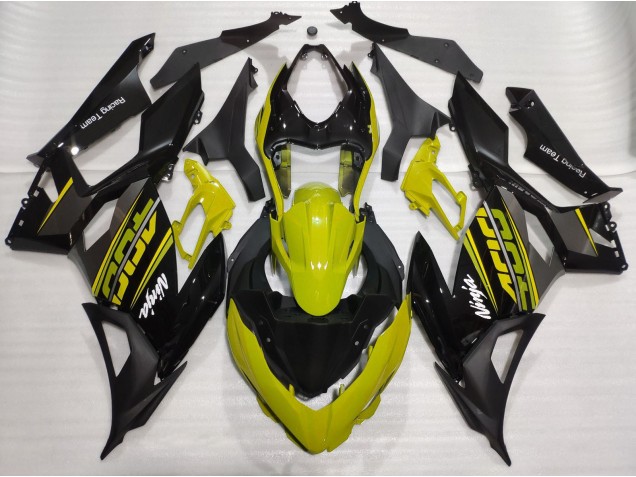 Aftermarket 2018-2020 Gloss Yellow Kawasaki Ninja 400 Motorcycle Fairing Aftermarket 2018-2020 Gloss Yellow Kawasaki Ninja 400 Motorcycle Fairing