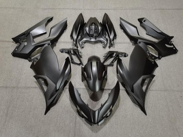 Aftermarket 2018-2020 Matte Black Kawasaki Ninja 400 Motorcycle Fairing Aftermarket 2018-2020 Matte Black Kawasaki Ninja 400 Motorcycle Fairing