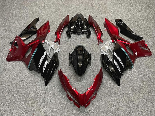 Aftermarket 2018-2020 Red and Black Kawasaki Ninja 400 Motorcycle Fairing Aftermarket 2018-2020 Red and Black Kawasaki Ninja 400 Motorcycle Fairing